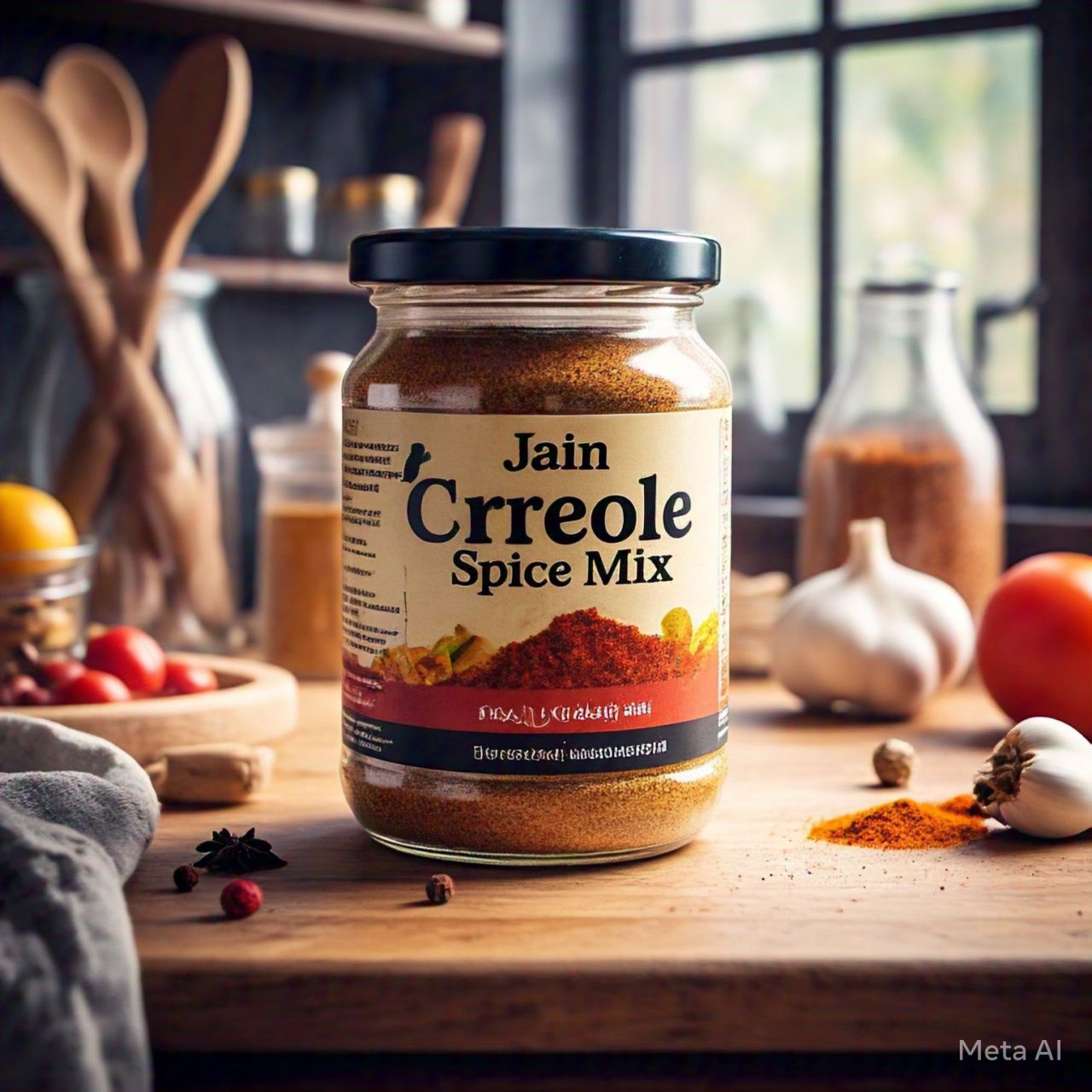 Jain Creole Spice Mix (No Onion No Garlic): A Bold and Flavorful Twist for Your Plant-Based Kitchen