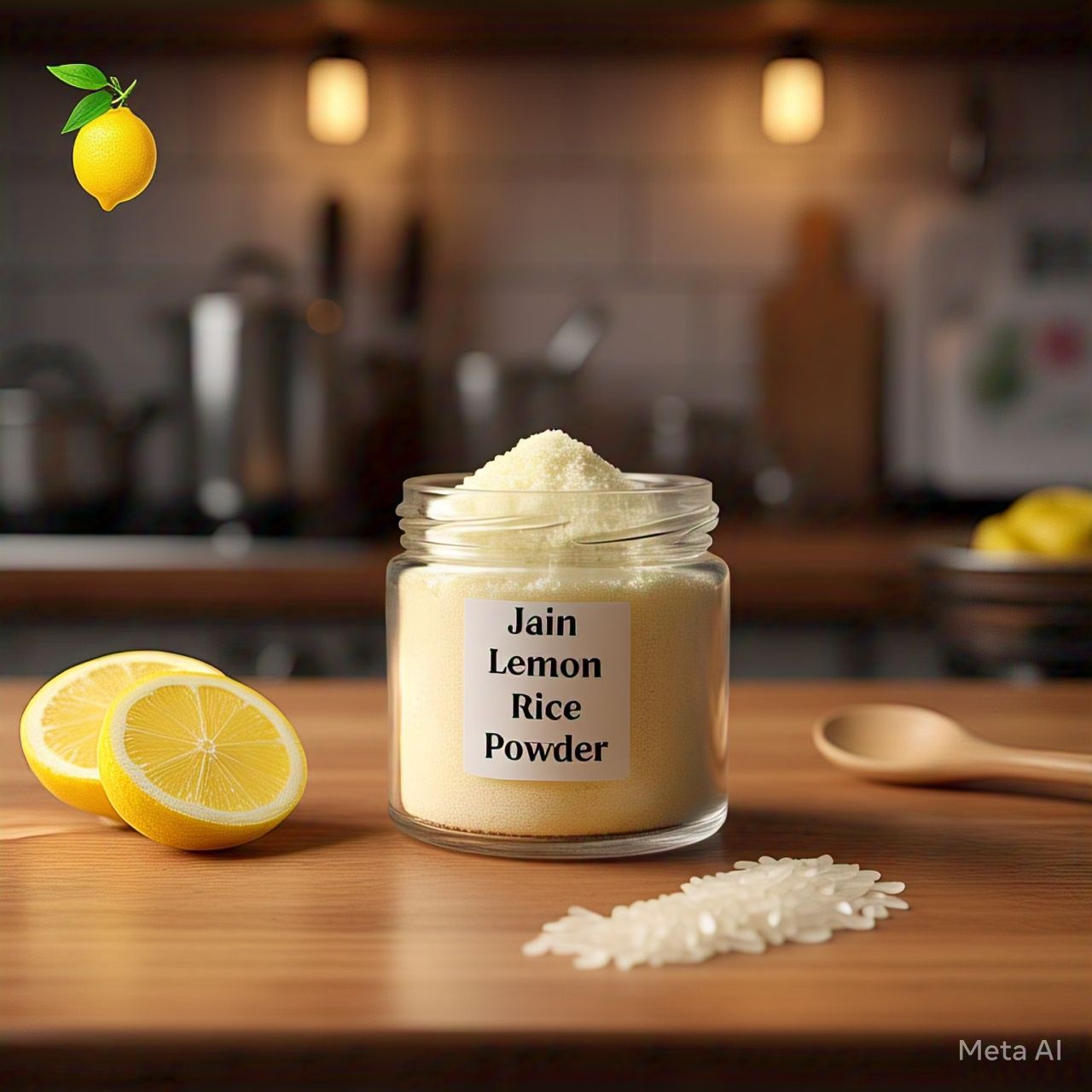 Jain Lemon Rice Powder (No Onion No Garlic): A Zesty, Tangy Delight