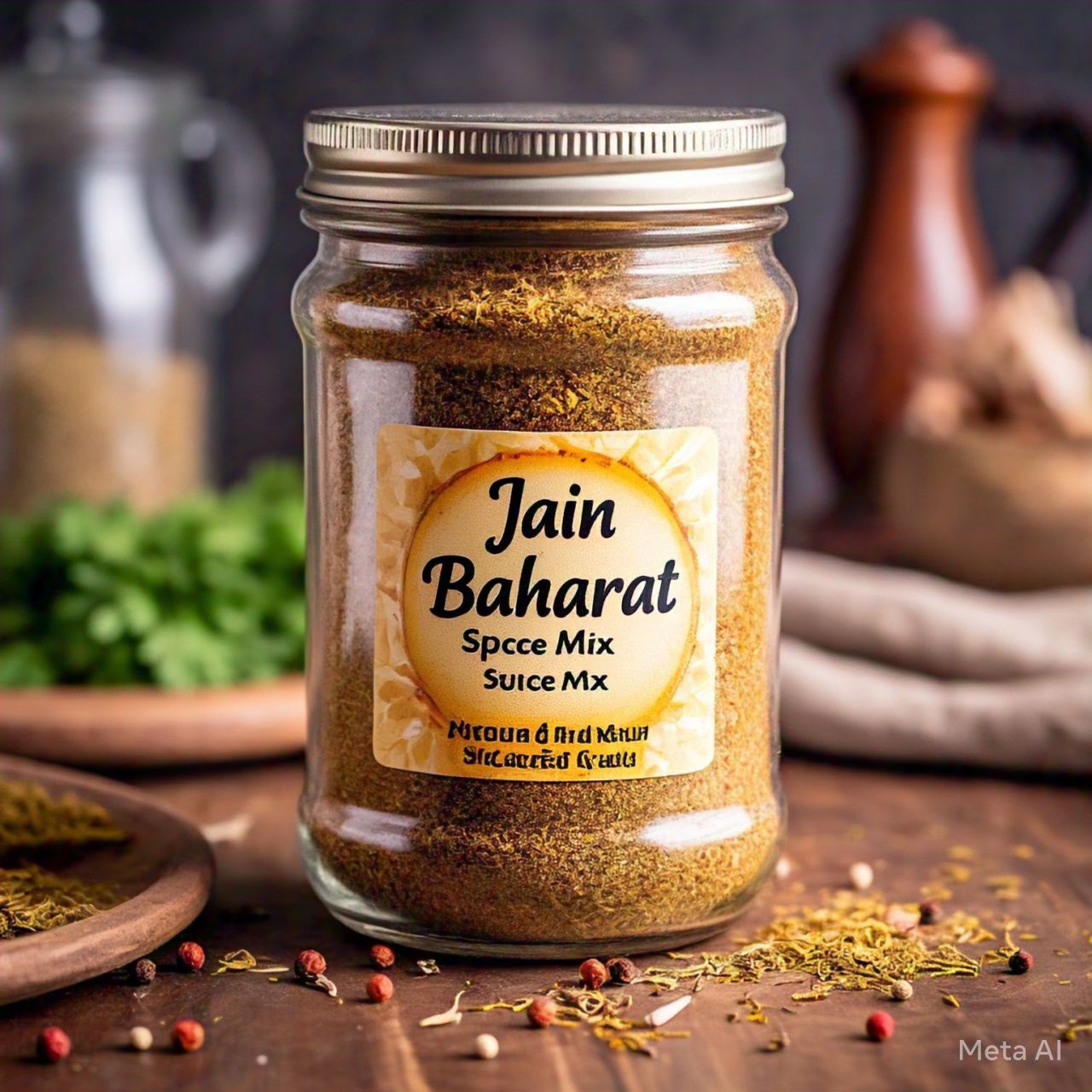 Jain Baharat Spice Mix (No Onion No Garlic): A Flavorful Addition to Your Plant-Based Meals