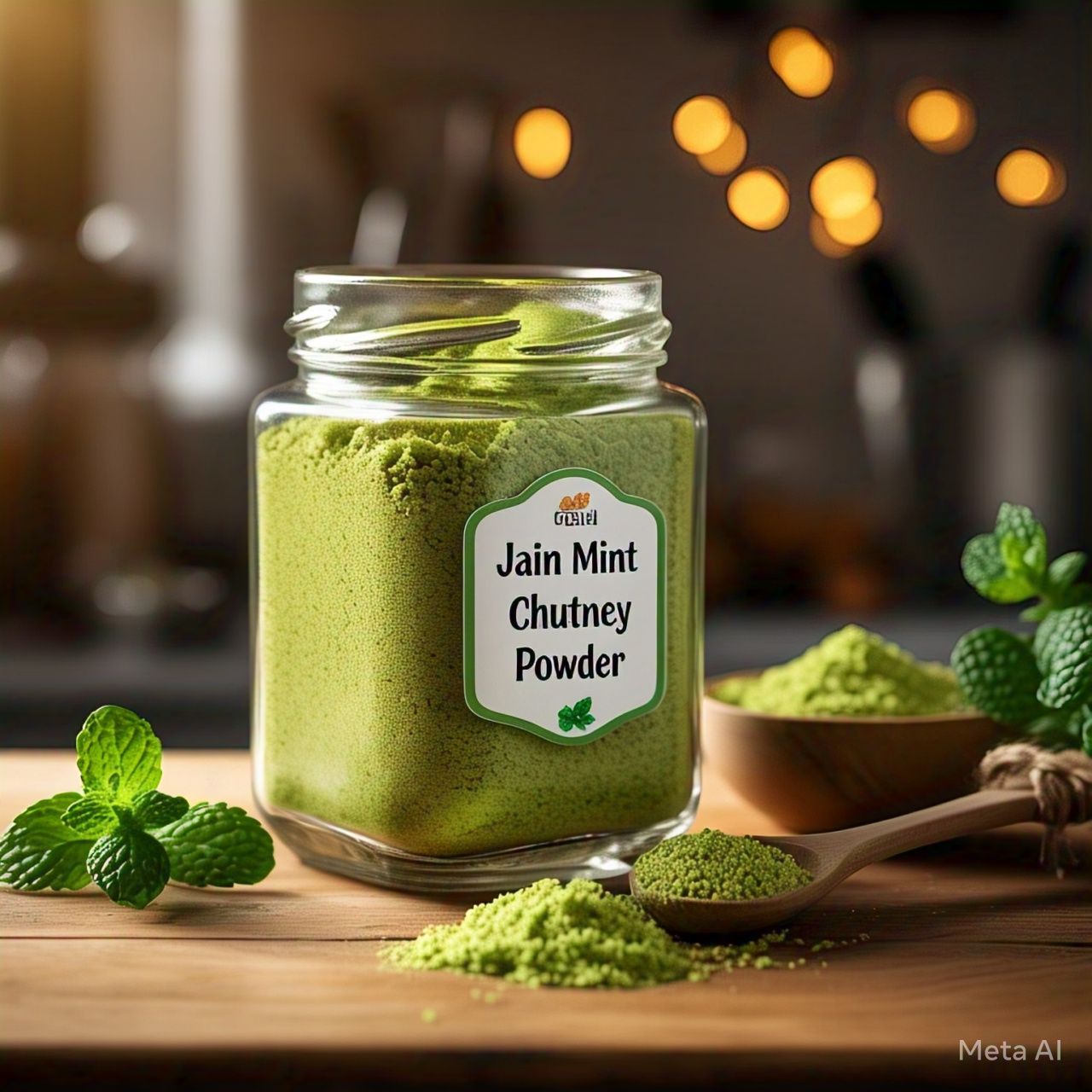 Jain Mint Chutney Powder (No Onion No Garlic): A Refreshing and Flavorful Addition to Your Meals
