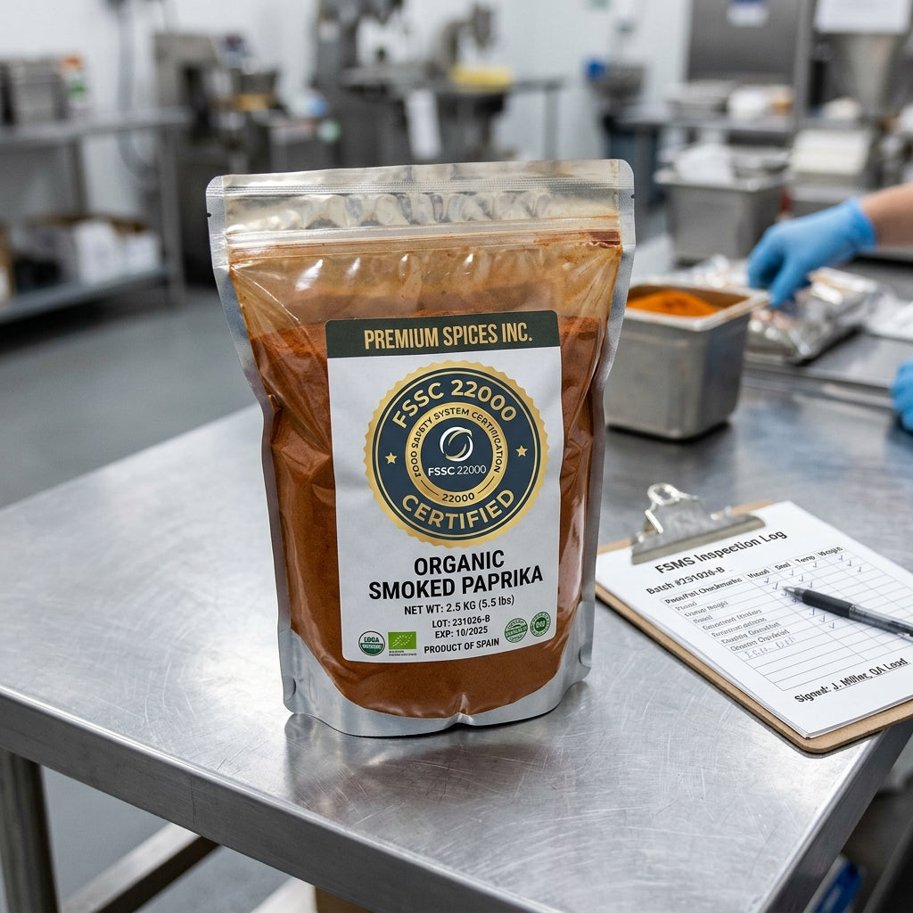 FSSC 22000 Certification: What It Means for Spice Buyers (58 characters)