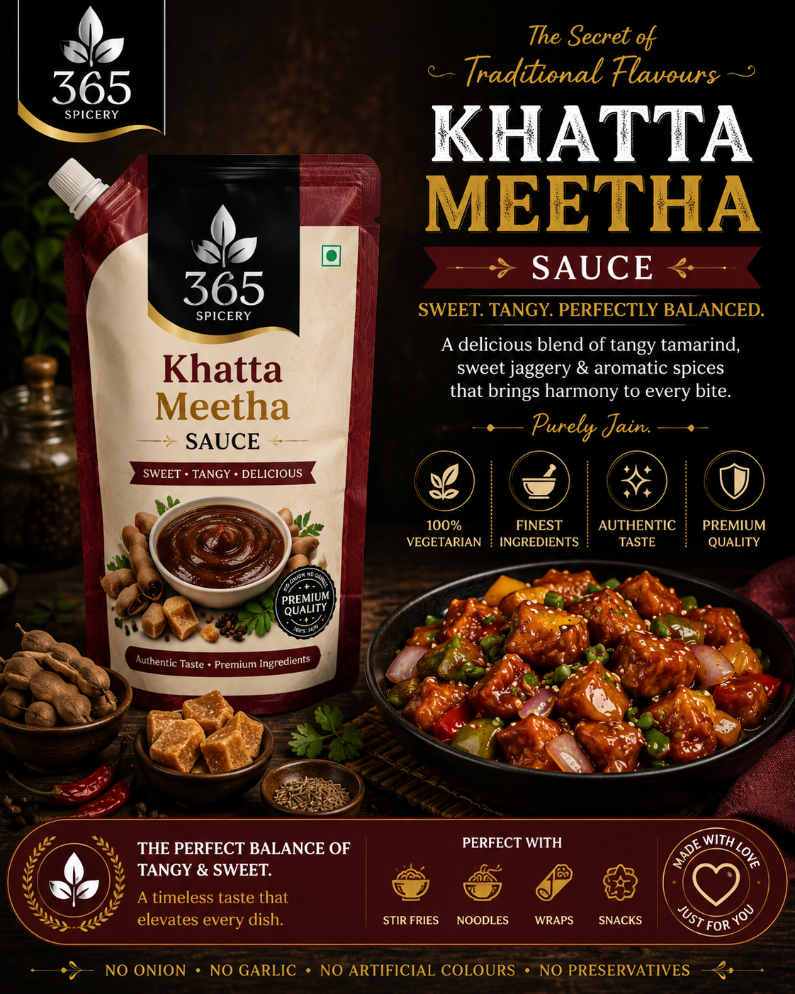 Khatta Meetha Sauce