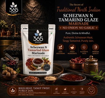 Jain Schezwan N Tamarind Glaze Marinade | No Onion No Garlic | No MSG | Premium | 365 Spicery