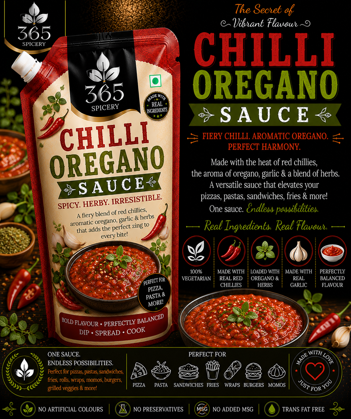 Chilli Oregano Sauce