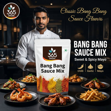 Jain Bang Bang Sauce Powder Mix | No Onion No Garlic | Vegan | No Artificial Colours | 365 Spicery