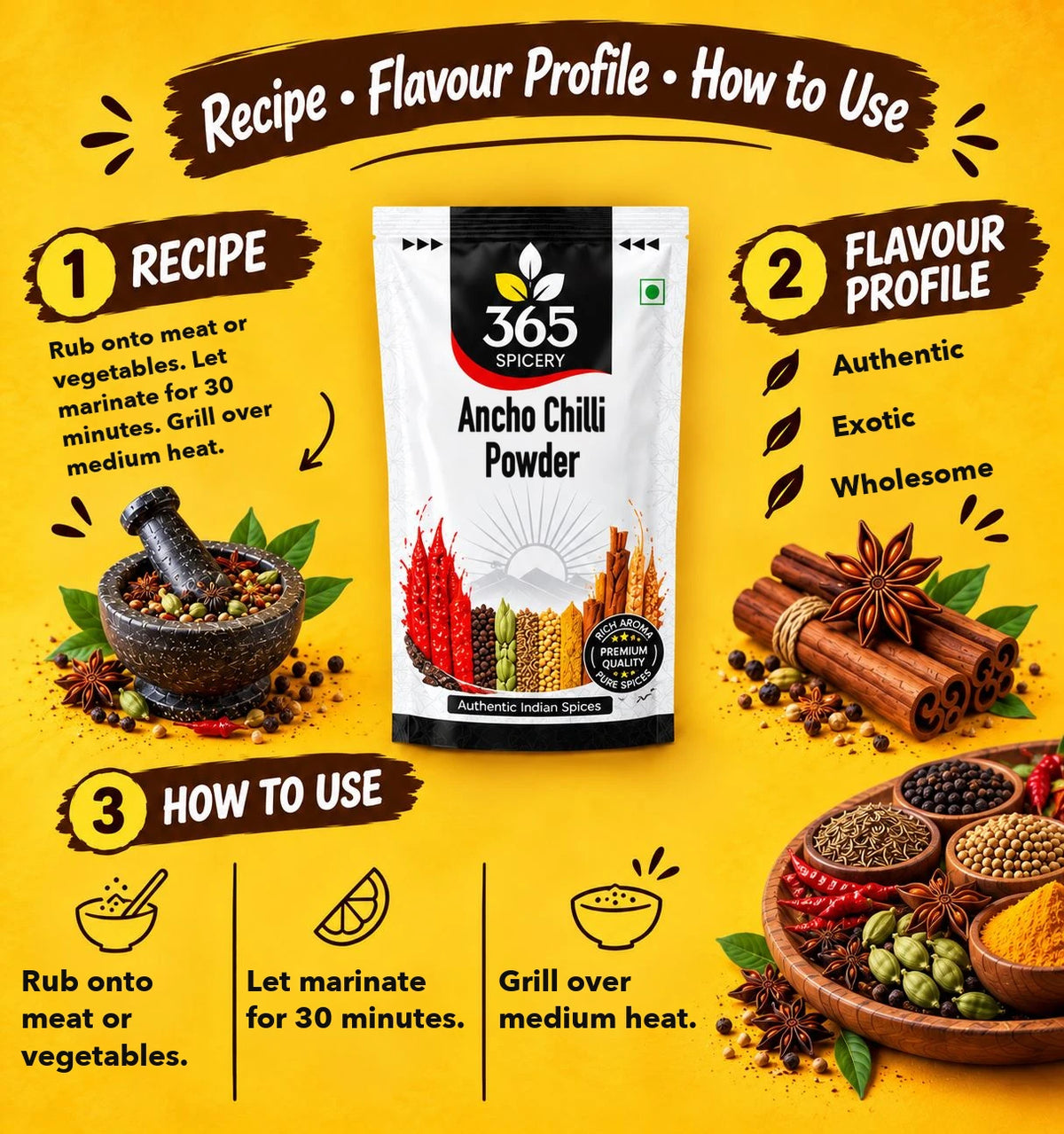 Ancho Chilli Powder