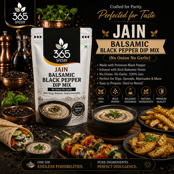 JAIN BALSAMIC BLACK PEPPER DIP MIX (No Onion No Garlic)