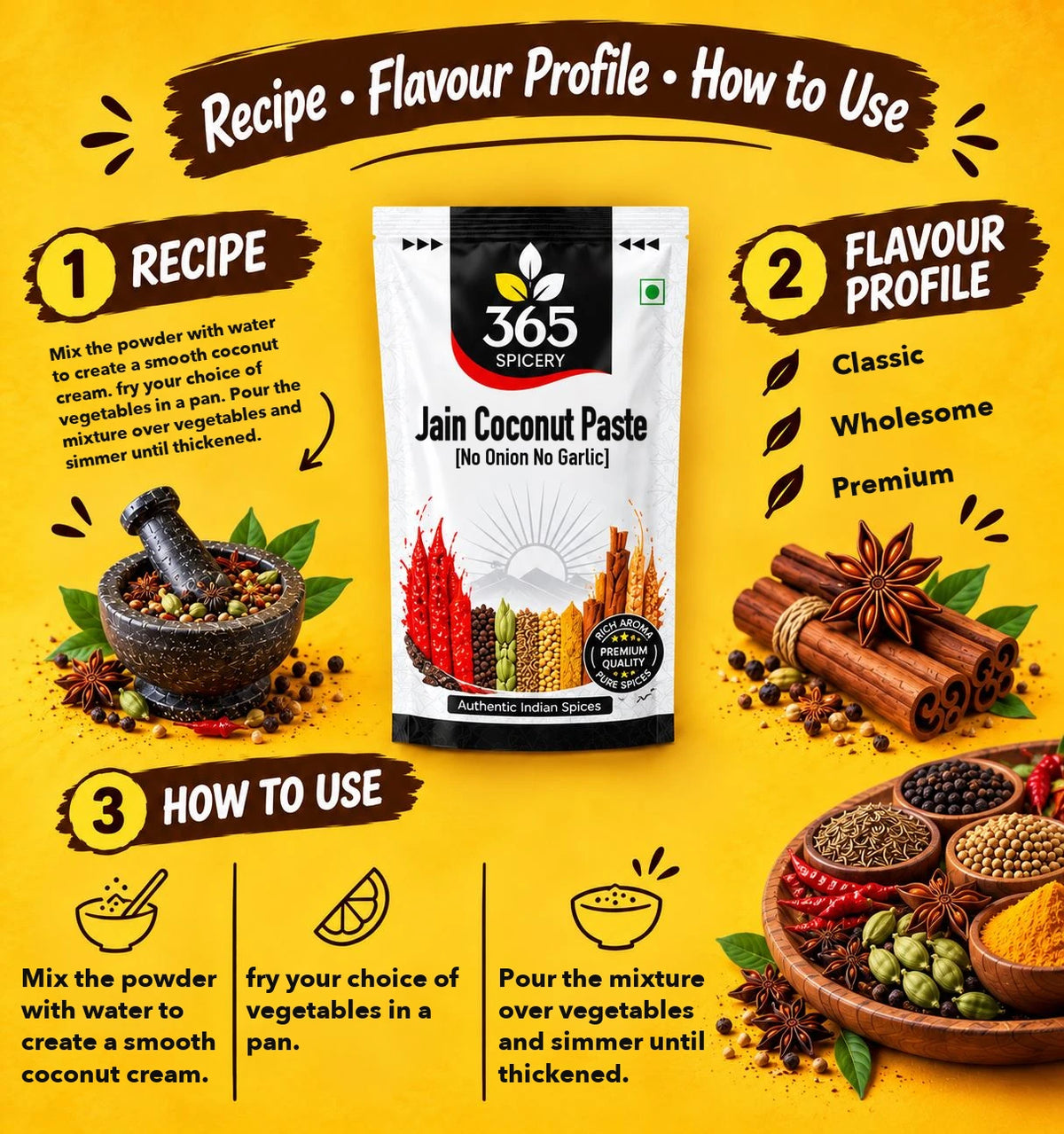 JAIN COCONUT PASTE (No Onion No Garlic)