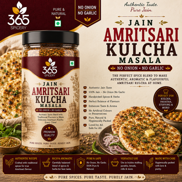 Jain Amritsari Kulcha Masala (No Onion No Garlic)