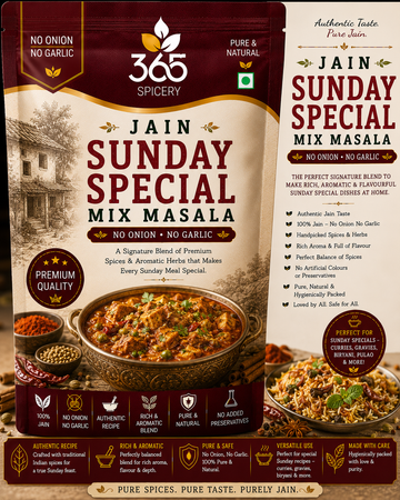 Jain Sunday Special Mix Masala (No Onion No Garlic)