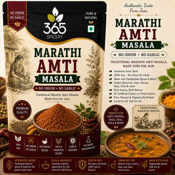 Marathi Amti Masala | Authentic Sweet & Tangy Dal Blend | Gluten-Free | No MSG | 365 Spicery