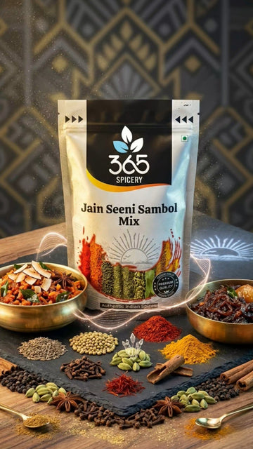 Jain Seeni Sambol Mix | No Onion No Garlic | Jain-Friendly | Vegan | Sweet & Spicy Traditional Mix | 365 Spicery