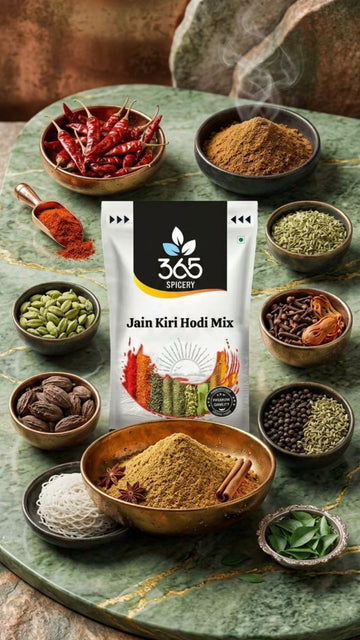 Jain Kiri Hodi Mix | No Onion No Garlic | Jain-Friendly | No Artificial Flavours | Authentic Coconut | 365 Spicery