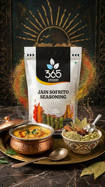 JAIN SOFRITO SEASONING | No Onion No Garlic | Jain-Friendly | No MSG | Authentic Latin Base Blend | 365 Spicery