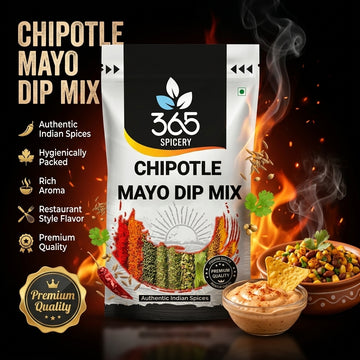 CHIPOTLE MAYO DIP MIX | Spicy Smoked Chilli Seasoning | No MSG | Gluten-Free | Perfect for Snacks | 365 Spicery