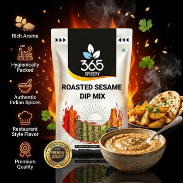 ROASTED SESAME DIP MIX | Nutty Toasted Flavour | Natural Ingredients | No MSG | Premium Quality | 365 Spicery