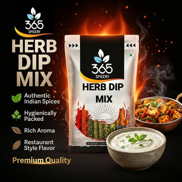 HERB DIP MIX | Garden Fresh Seasoning | Natural Ingredients | Gluten-Free | No Artificial Flavours | 365 Spicery