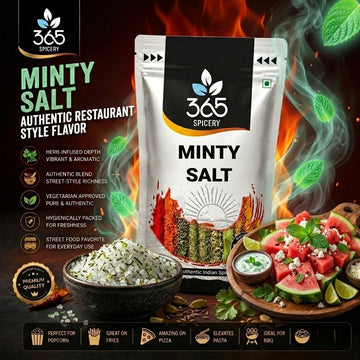 Minty Salt | Refreshing Culinary Seasoning | Natural Ingredients | Vegan | 365 Spicery