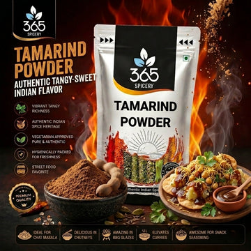 Tamarind Powder | Tangy Dehydrated Spice for Instant Mixes | Vegan | Gluten-Free | Natural Ingredients | 365 Spicery