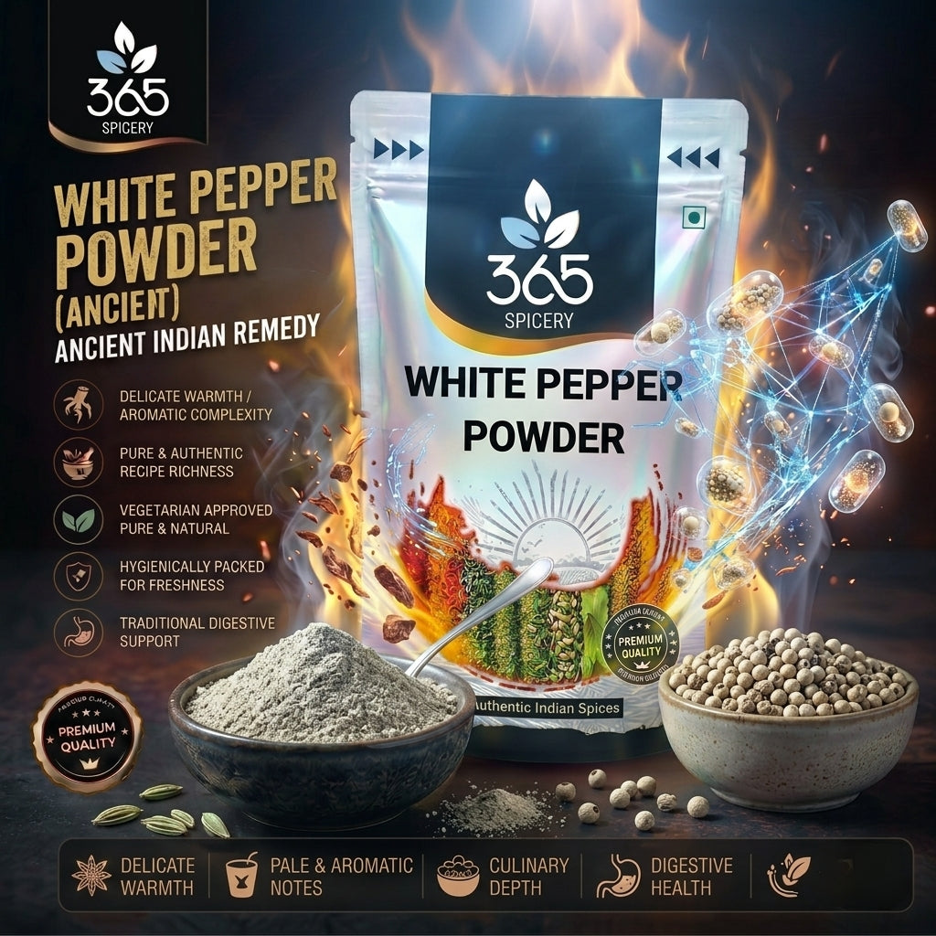White Pepper Powder — 365 Spicery