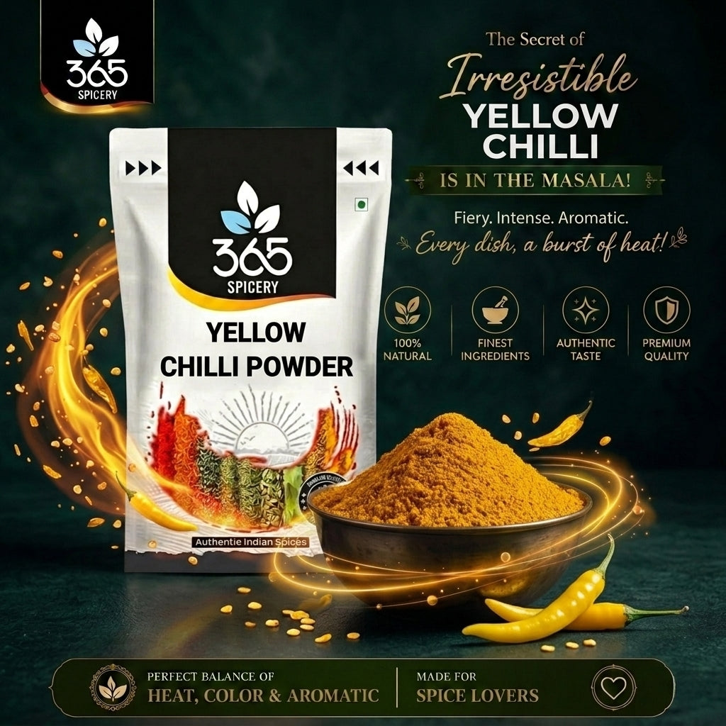 Yellow Chilli Powder — 365 Spicery