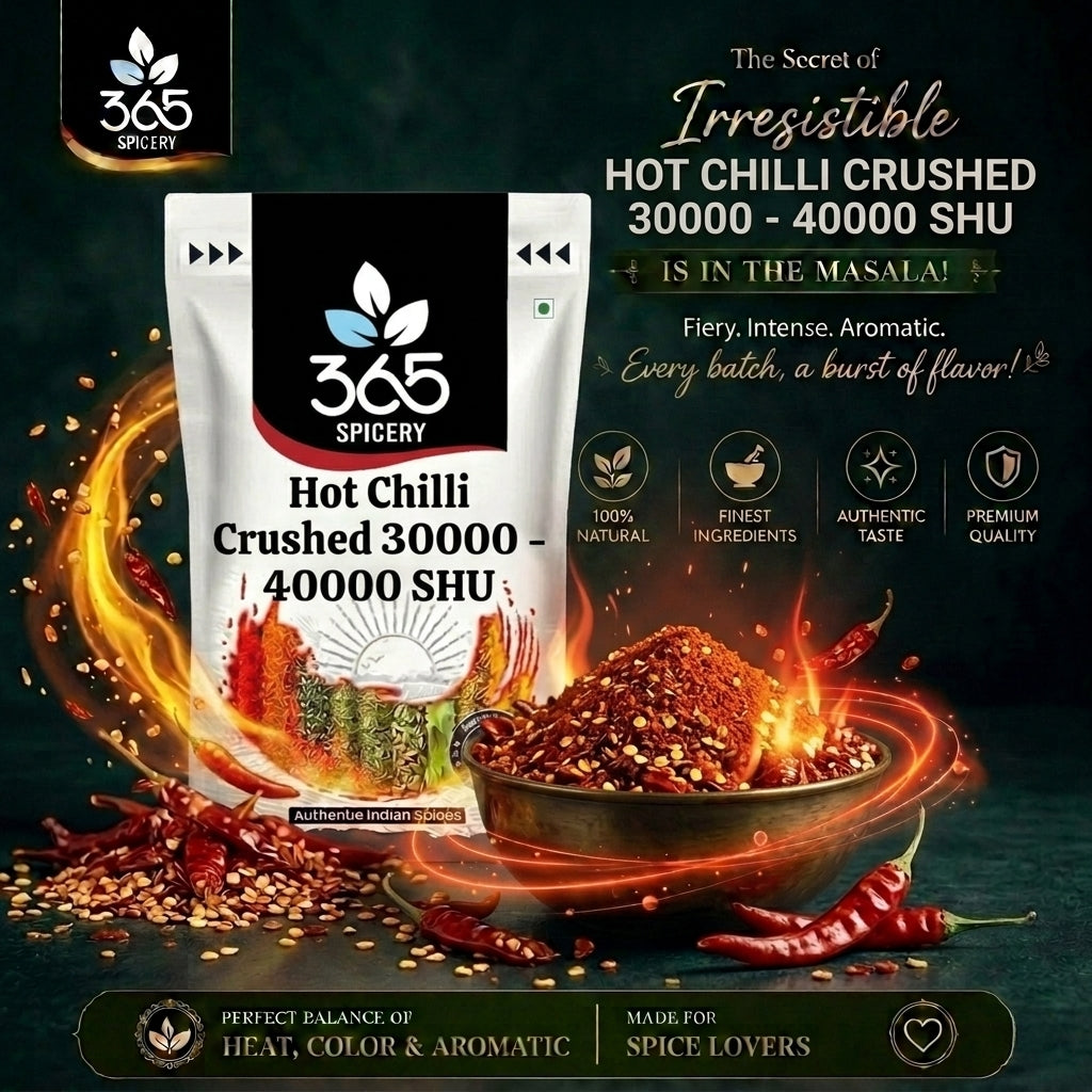 Hot Chilli Crushed 30000 - 40000 SHU — 365 Spicery