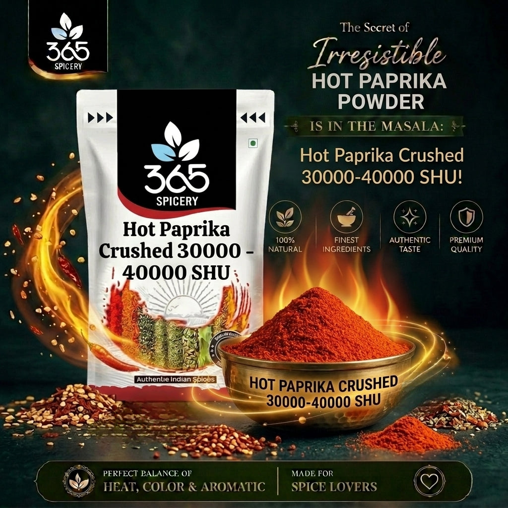 Hot Paprika Crushed 30000 - 40000 SHU — 365 Spicery