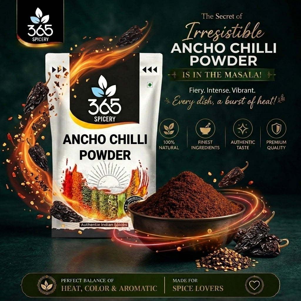 Ancho Chilli Powder — 365 Spicery