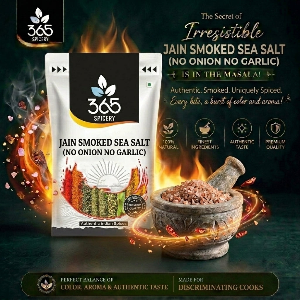 Jain Smoked Sea Salt (No Onion No Garlic) — 365 Spicery
