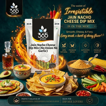 JAIN NACHO CHEESE DIP MIX (No Onion No Garlic) — 365 Spicery