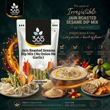 JAIN ROASTED SESAME DIP MIX (No Onion No Garlic) — 365 Spicery
