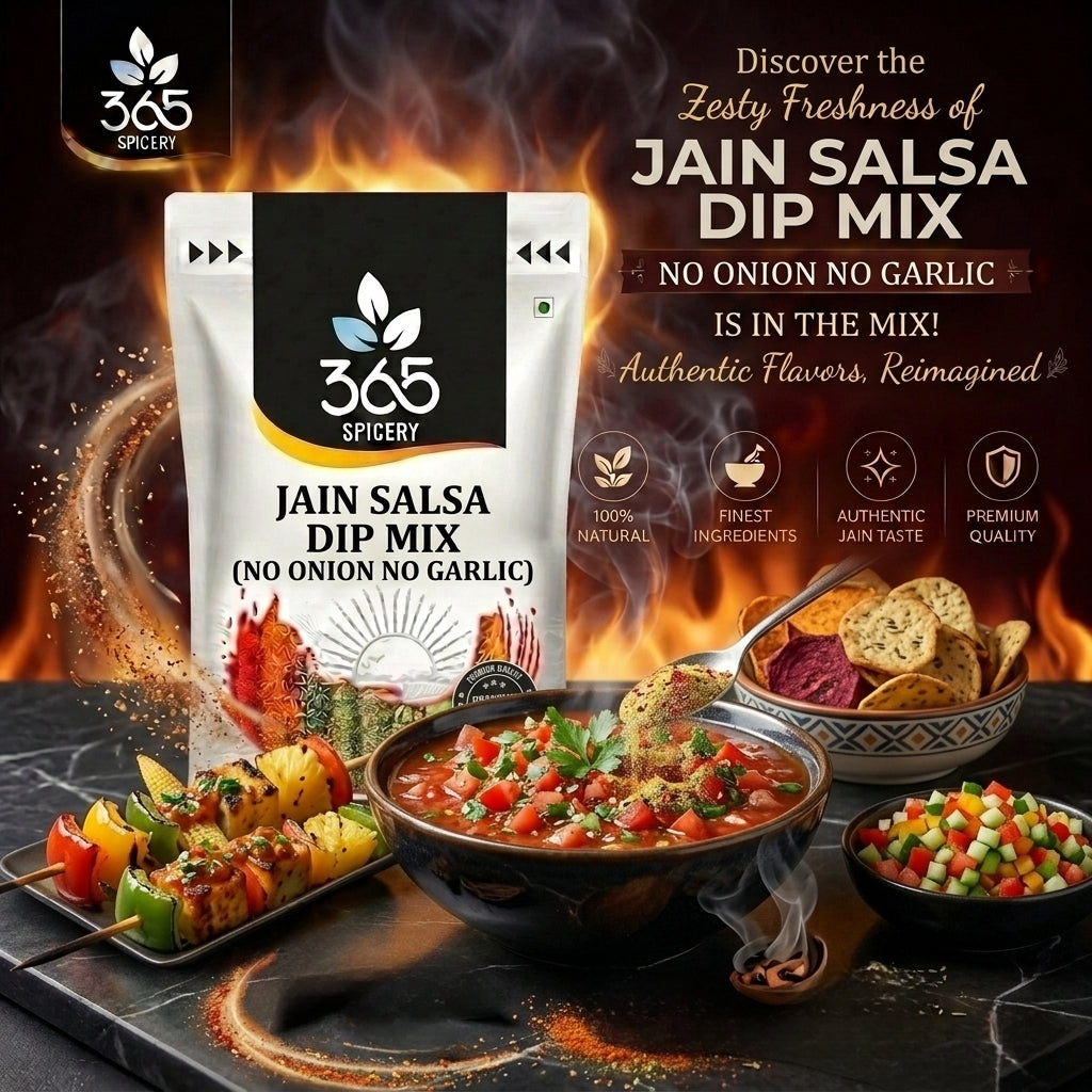 JAIN SALSA DIP MIX (No Onion No Garlic) — 365 Spicery