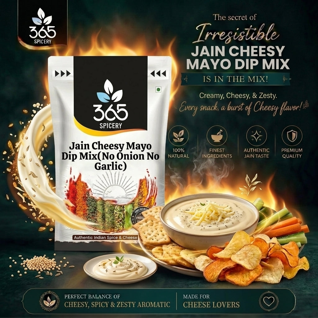 JAIN CHEESY MAYO DIP MIX(No Onion No Garlic) — 365 Spicery
