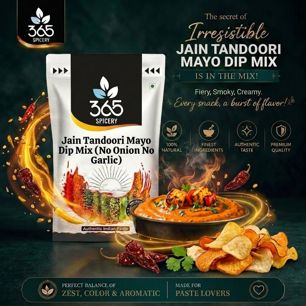 JAIN TANDOORI MAYO DIP MIX (No Onion No Garlic) — 365 Spicery