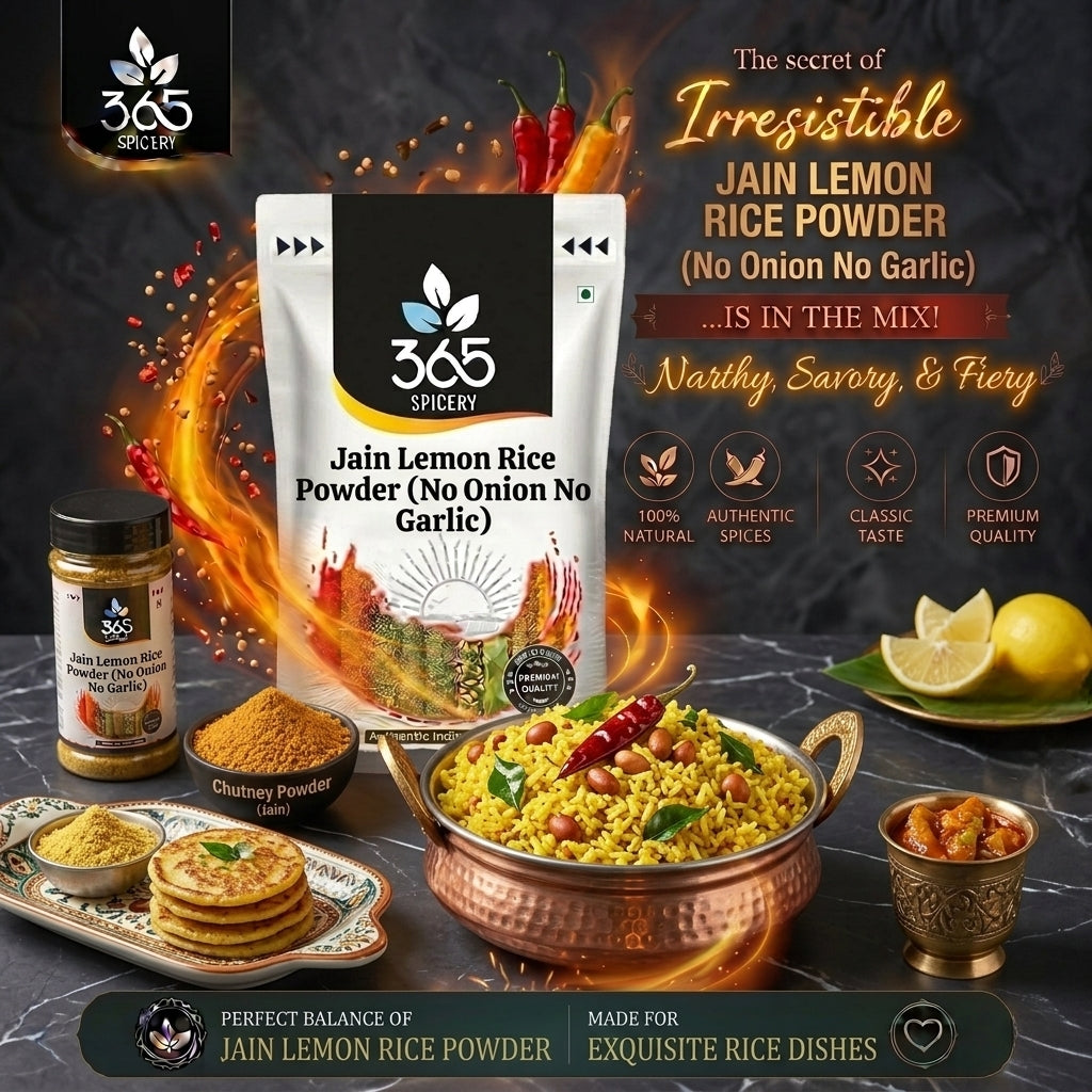 Jain Lemon Rice Powder (No Onion No Garlic) — 365 Spicery