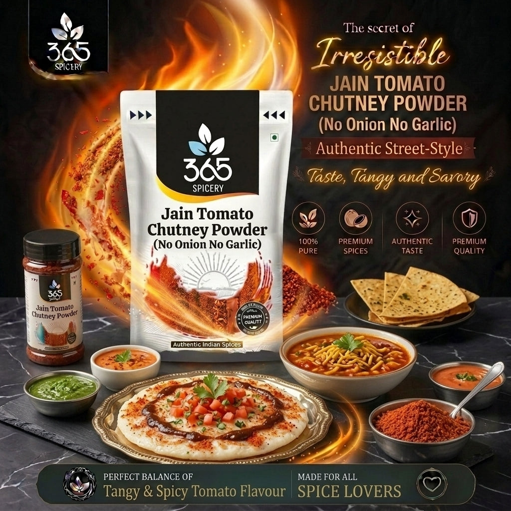 Jain Tomato Chutney Powder (No Onion No Garlic) — 365 Spicery