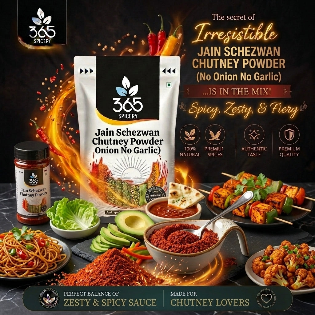Jain Schezwan Chutney Powder (No Onion No Garlic) — 365 Spicery