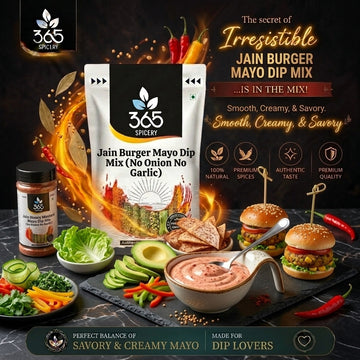 JAIN BURGER MAYO DIP MIX (No Onion No Garlic) — 365 Spicery