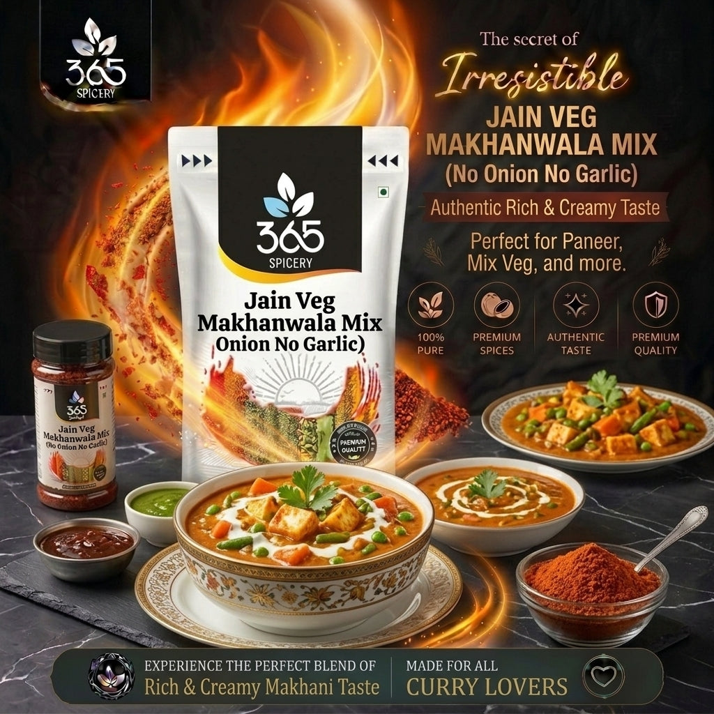 Jain Veg Makhanwala Mix (No Onion No Garlic) — 365 Spicery