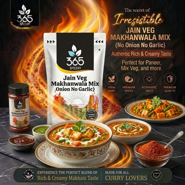 Jain Veg Makhanwala Mix (No Onion No Garlic) — 365 Spicery