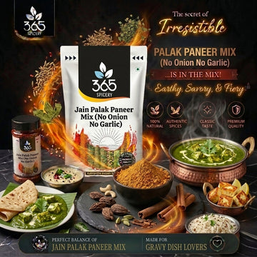 Jain Palak Paneer Mix (No Onion No Garlic) — 365 Spicery
