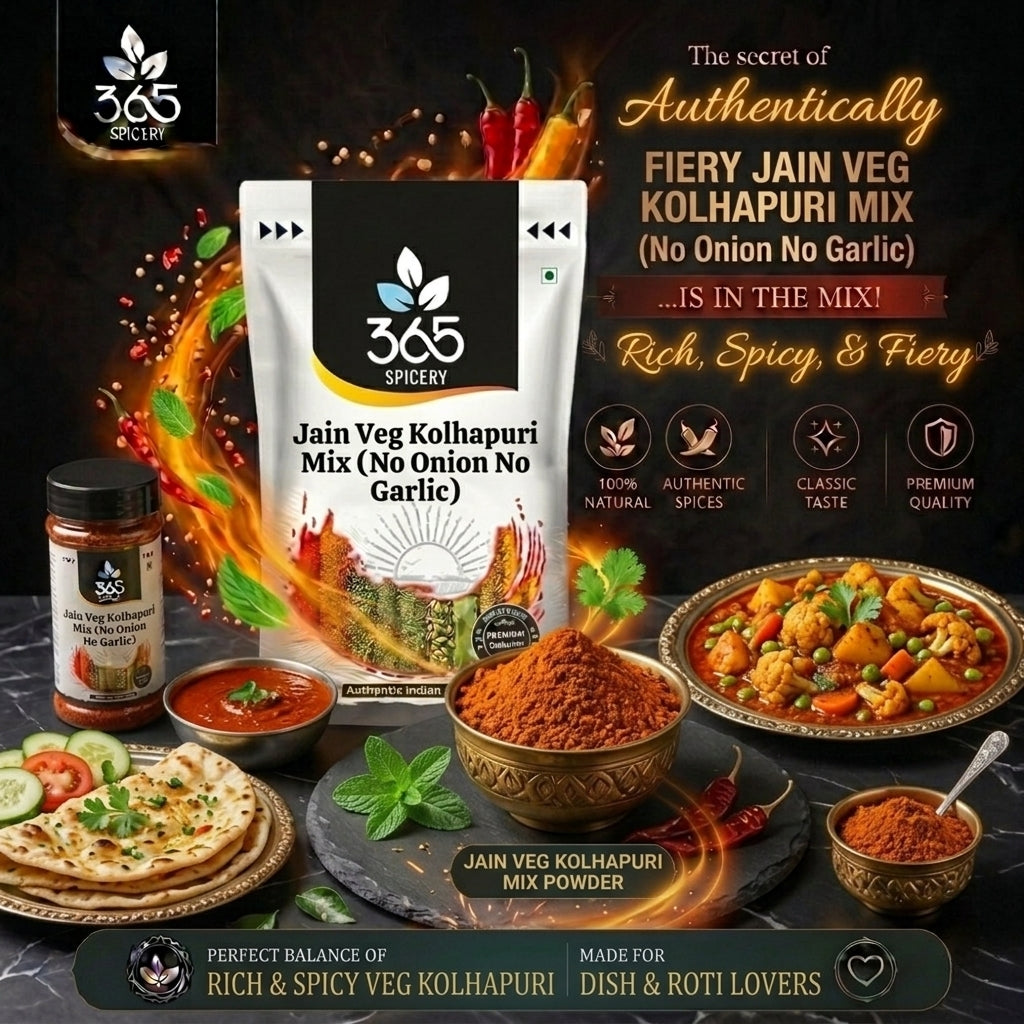 Jain Veg Kolhapuri Mix (No Onion No Garlic) — 365 Spicery