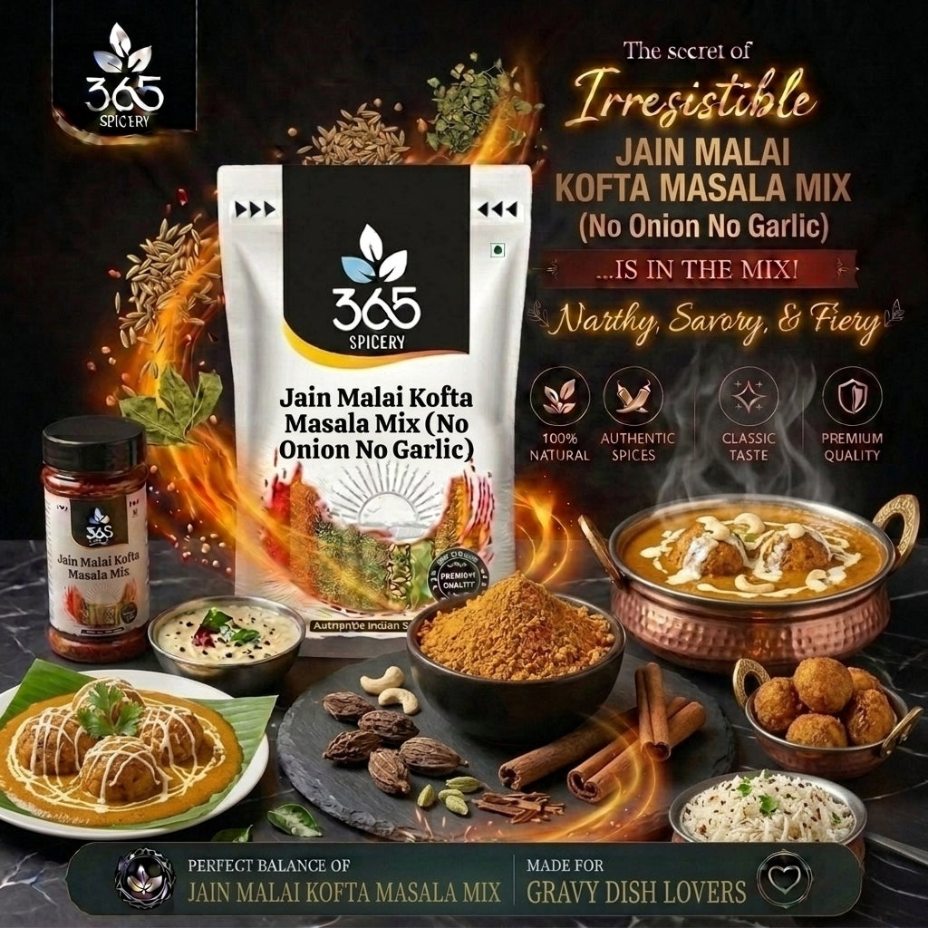 Jain Malai Kofta Masala Mix (No Onion No Garlic) — 365 Spicery