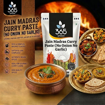 Jain Madras Curry Paste (No Onion No Garlic) — 365 Spicery