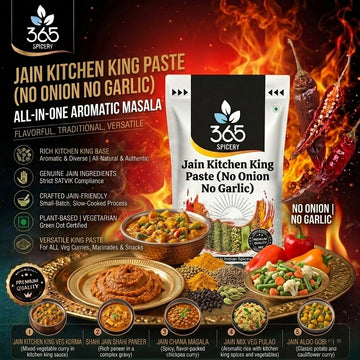 JAIN KITCHEN KING PASTE (No Onion No Garlic) — 365 Spicery