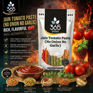 JAIN TOMATO PASTE (No Onion No Garlic) — 365 Spicery