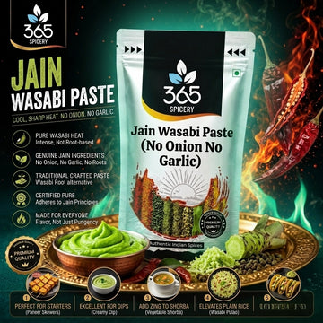 JAIN WASABI PASTE (No Onion No Garlic) — 365 Spicery