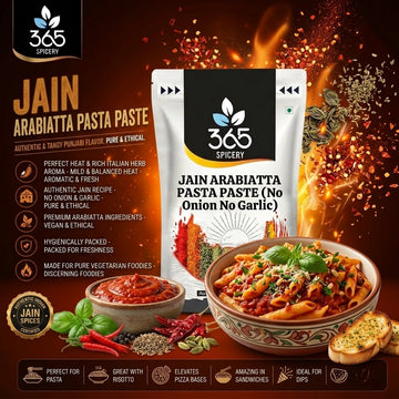 JAIN ARABIATTA PASTA PASTE (No Onion No Garlic) — 365 Spicery
