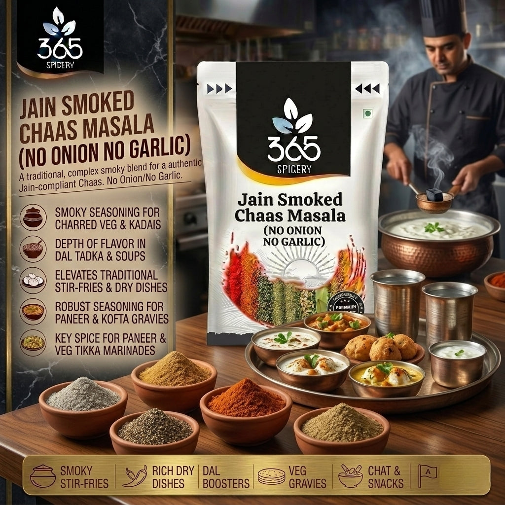 Jain Smoked Chaas Masala (No Onion No Garlic) — 365 Spicery