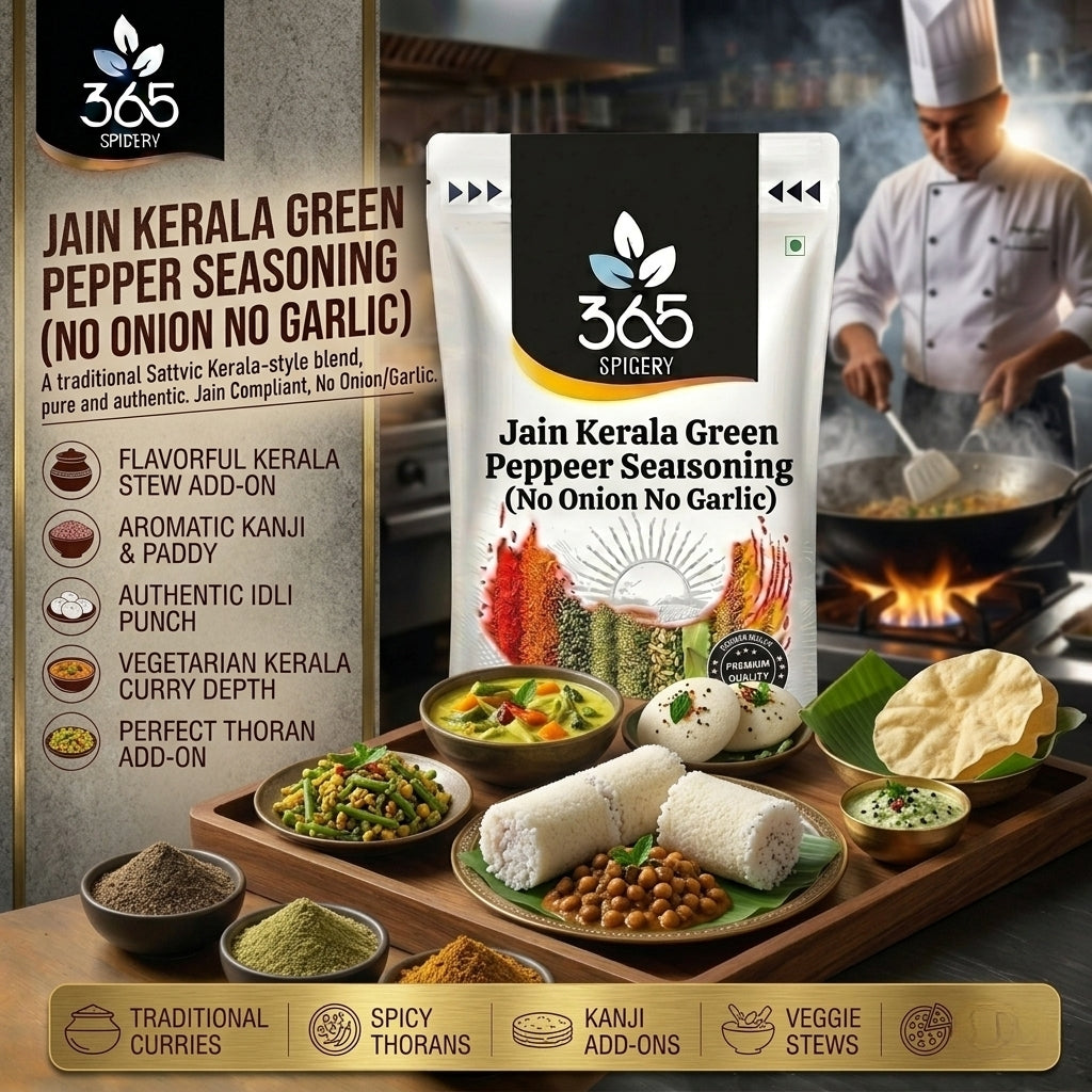 Jain Kerala Green Pepper Seasoning (No Onion No Garlic) — 365 Spicery